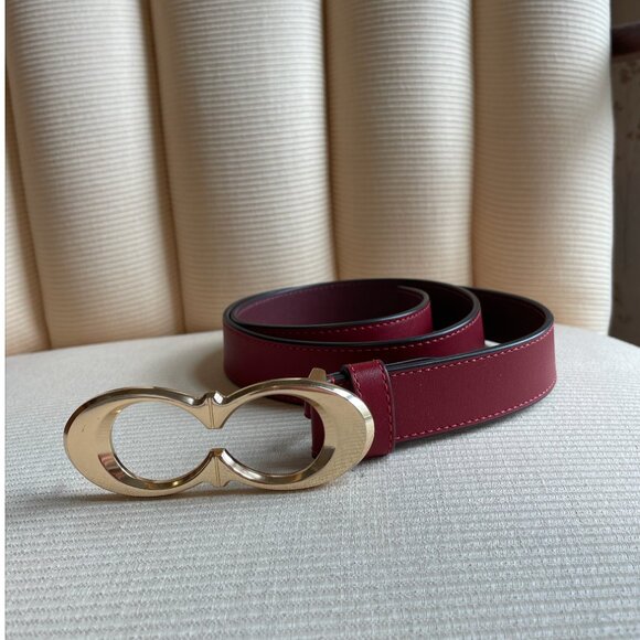 ❤️ COACH Signature Buckle Belt, length 36", wide 1" - Picture 10 of 10